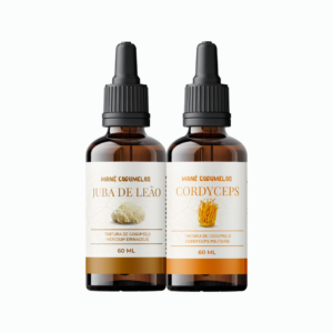 Kit 2 unidades de 60ml - Cordyceps + Juba de Leão