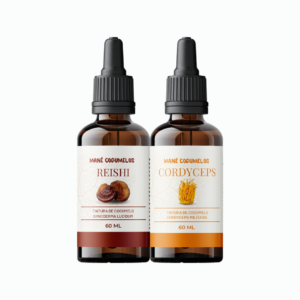 Kit 2 unidades de 60ml - Reishi + Cordyceps
