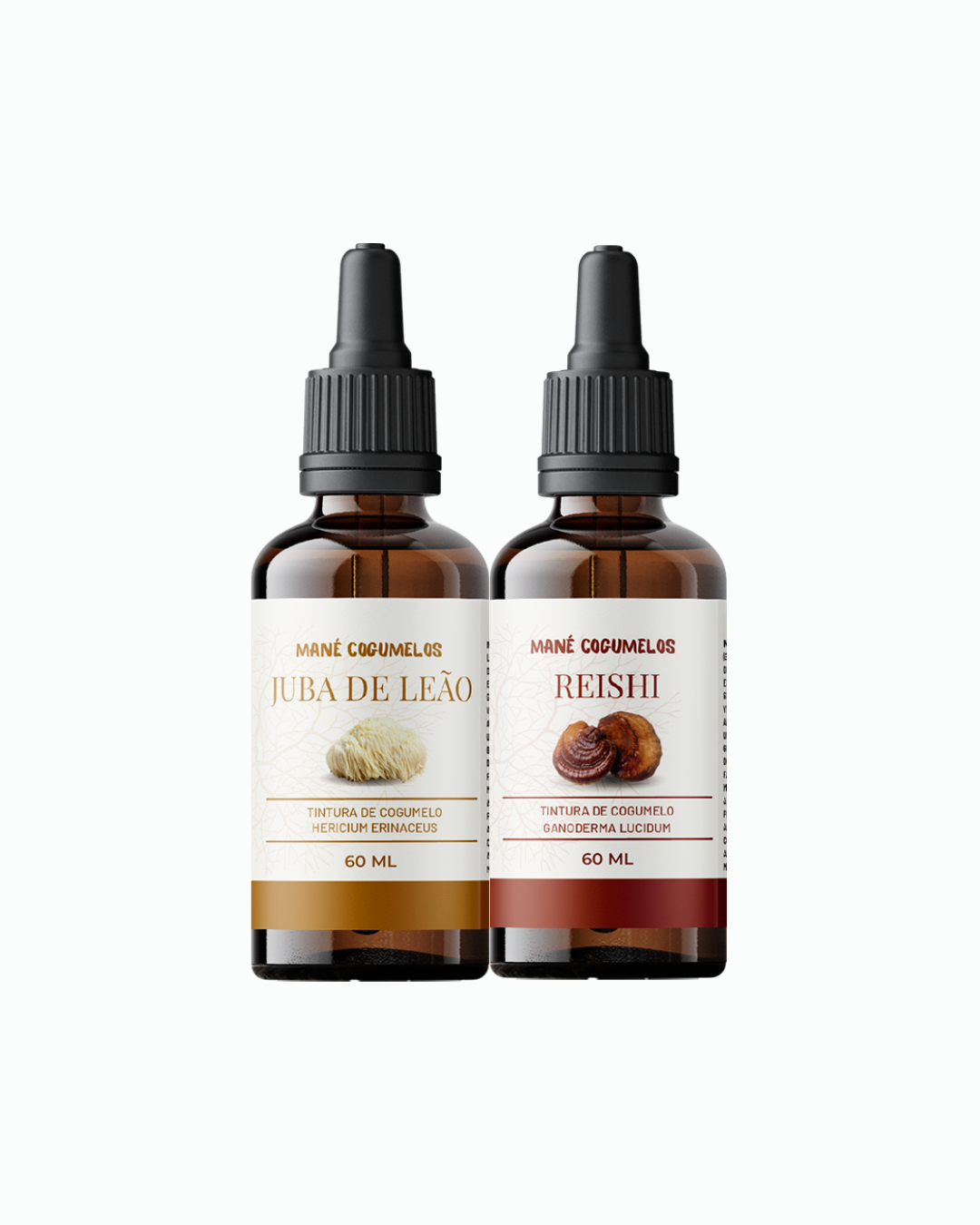 Kit 2 unidades de 60ml - Juba de Leão +Reishi
