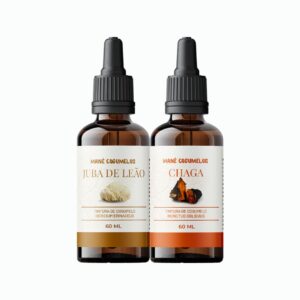 Kit 2 unidades de 60ml - Juba de Leão + Chaga