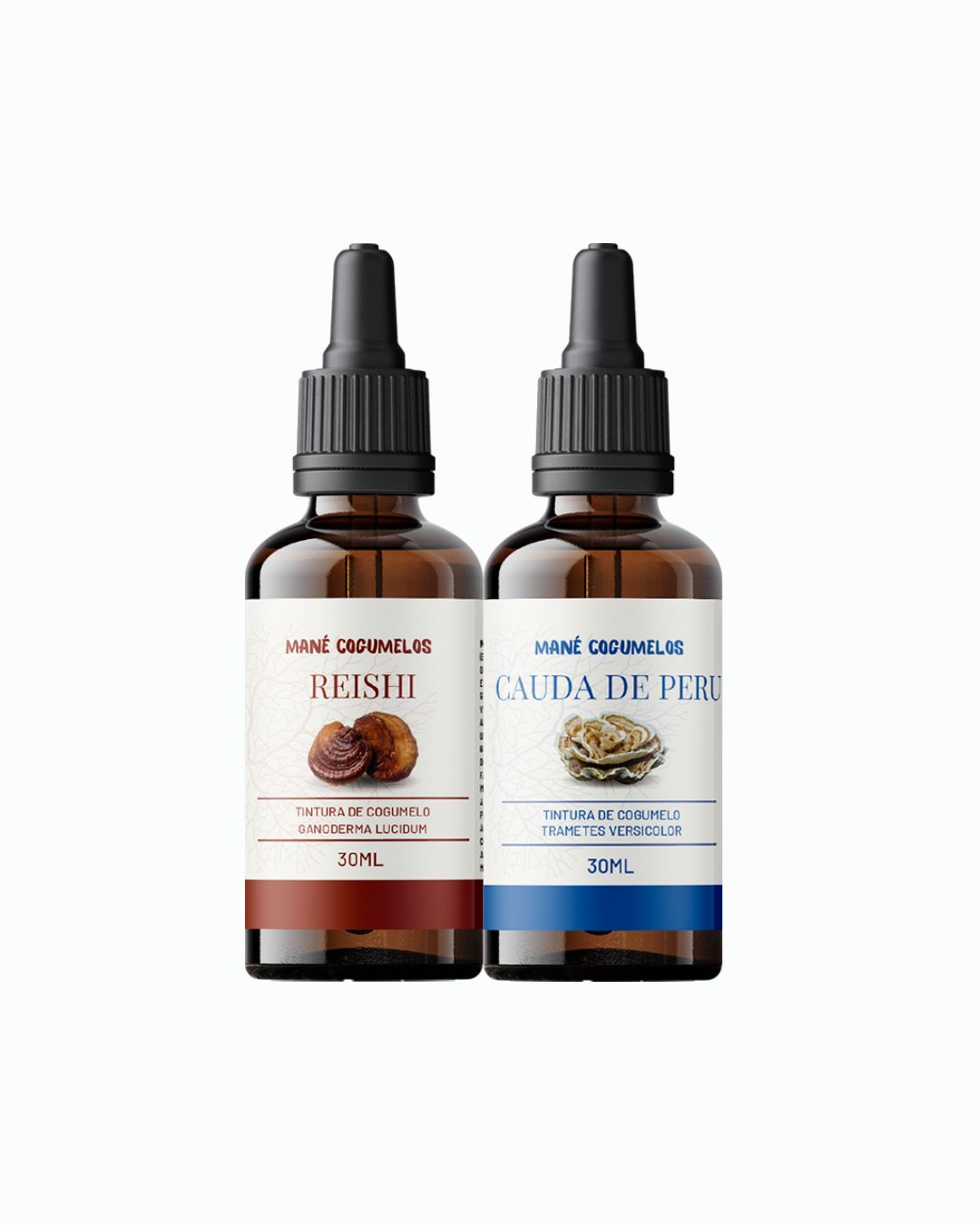 Kit 2 unidades de 30ml - Reishi + Cauda de Peru