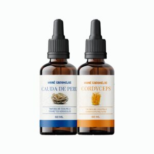 Kit 2 unidades de 60 ml - Cauda de Peru + Cordyceps
