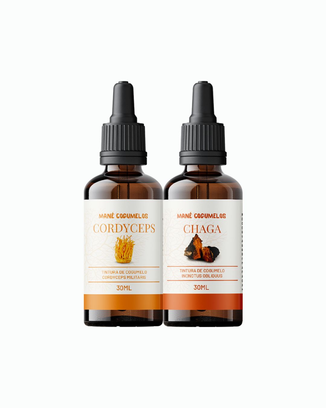 Kit 2 unidades de 30ml - Cordyceps + Chaga