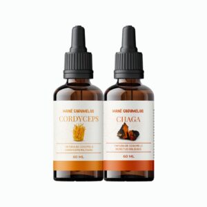 Kit 2 unidades de 60ml - Cordyceps + Chaga