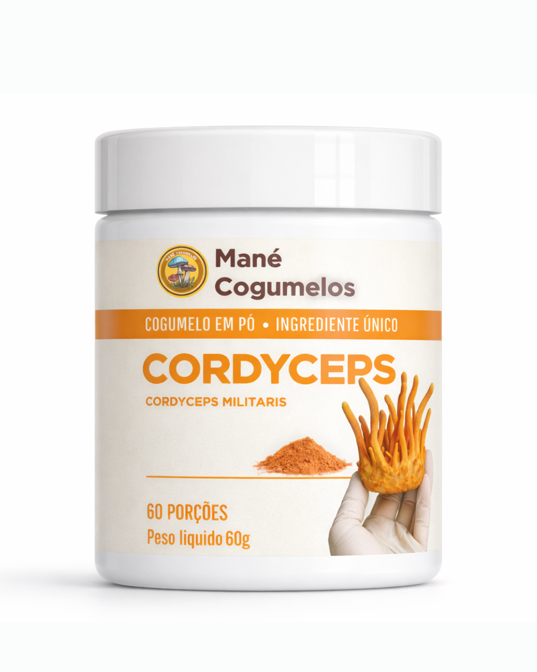 Cordyceps em pó
