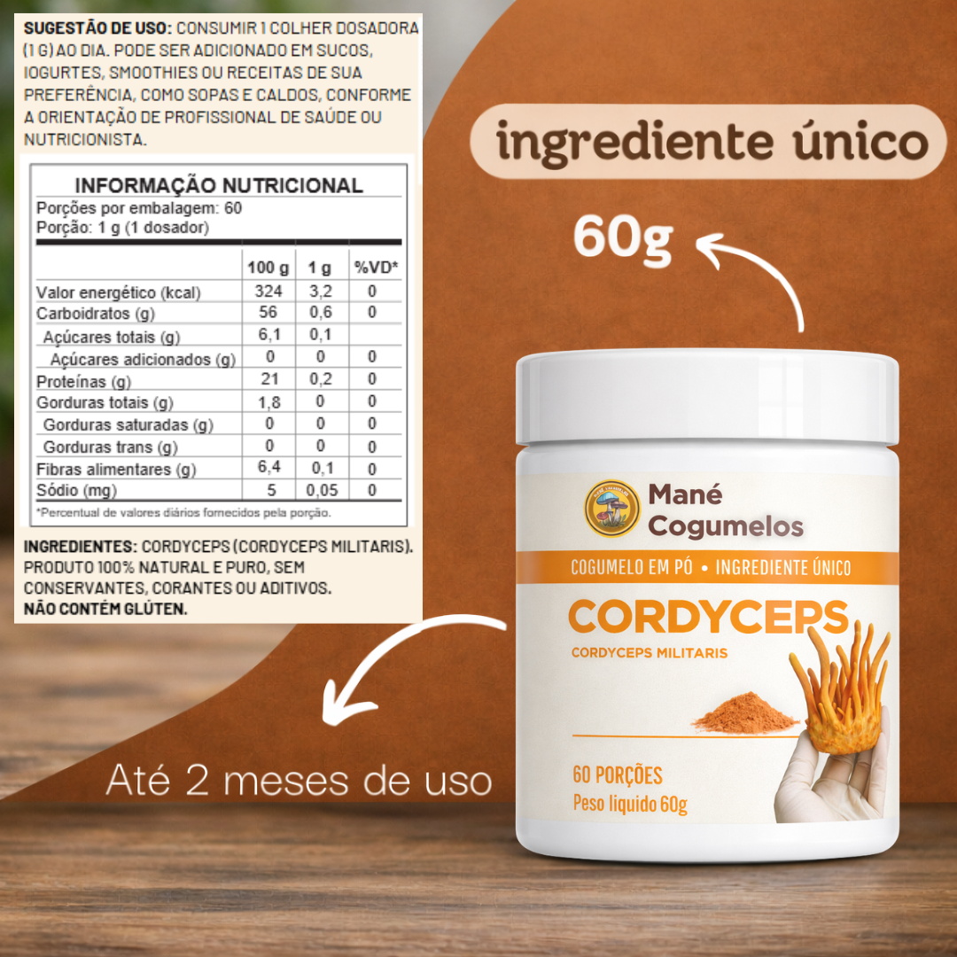 Cordyceps em pó - Imagem 2